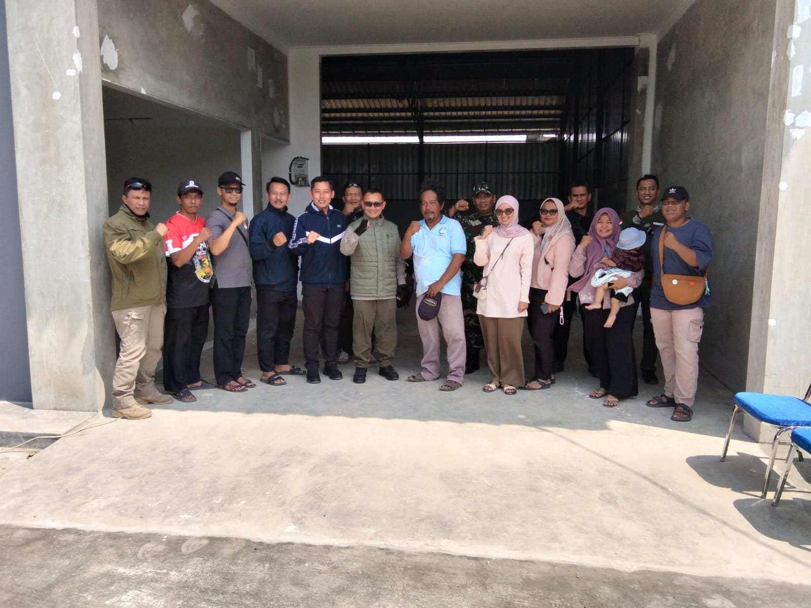 Berita Danrem 063/Sunan Gunung Jati Tinjau Pembangunan Gerai KDMP Desa Parapatan - Desa Parapatan Sumberjaya